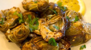 Roasted Baby Artichokes