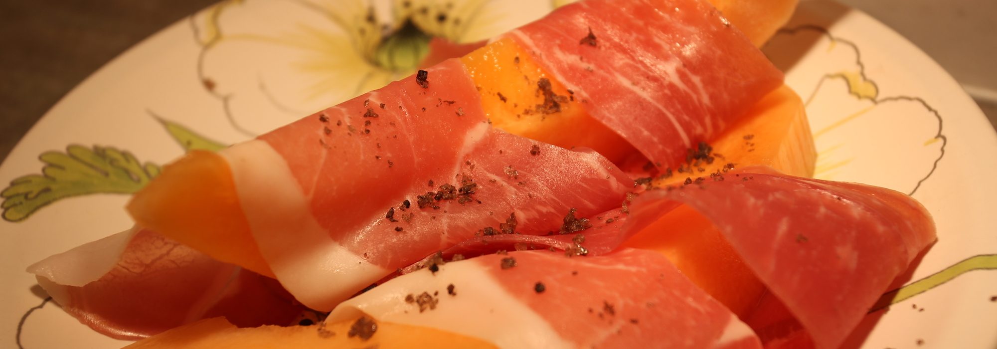 Melon Wrapped Prosciutto