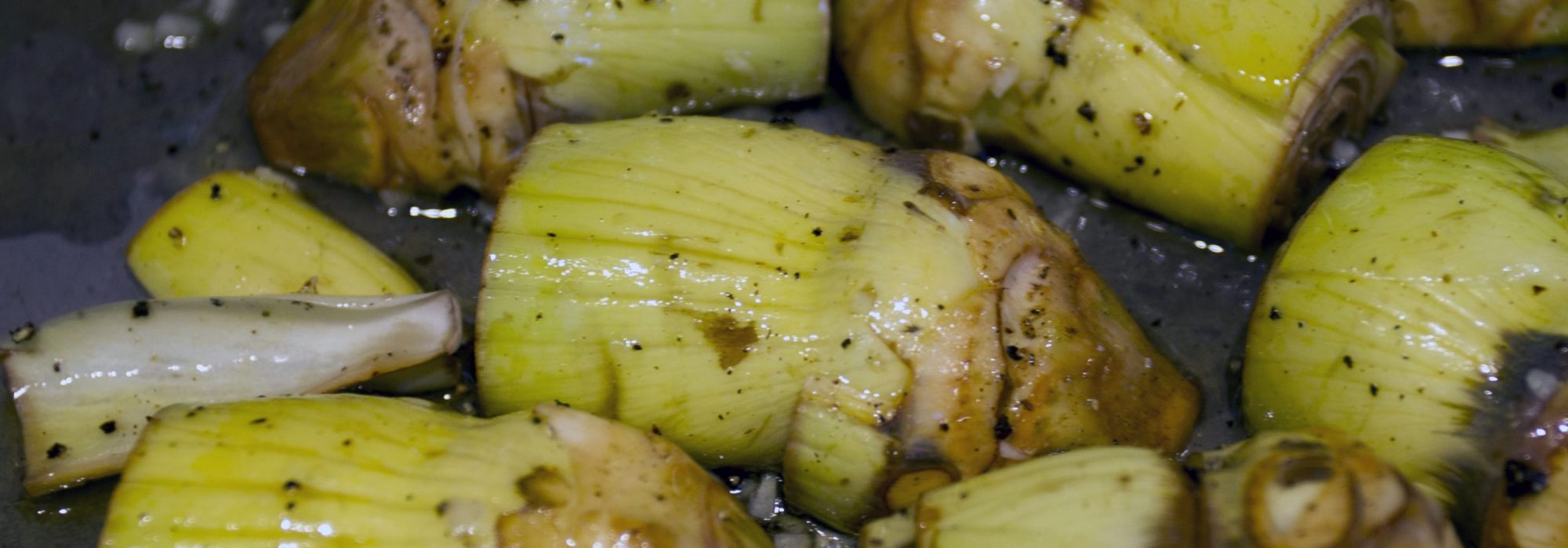 Roasted Baby Artichokes