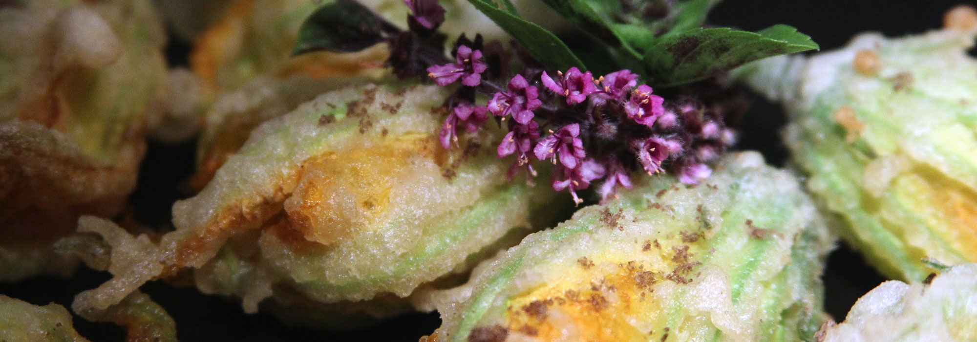 Fried Squash Blossoms