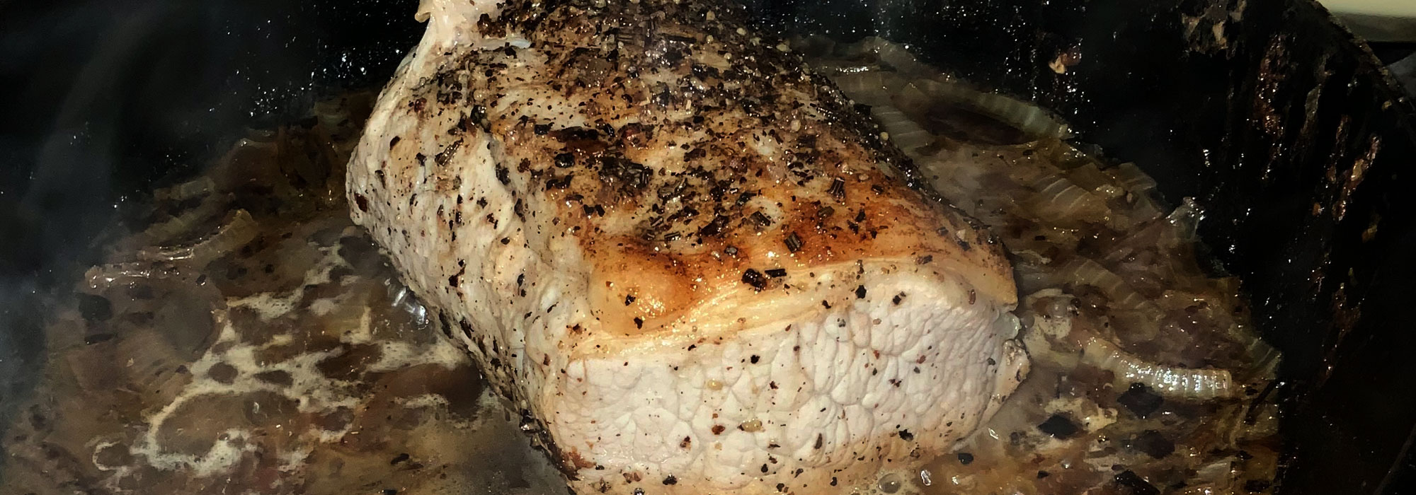 Pork Loin using Kiawe Salt