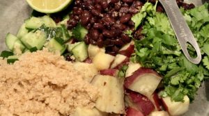 Cold Black Bean & Quinoa Salad