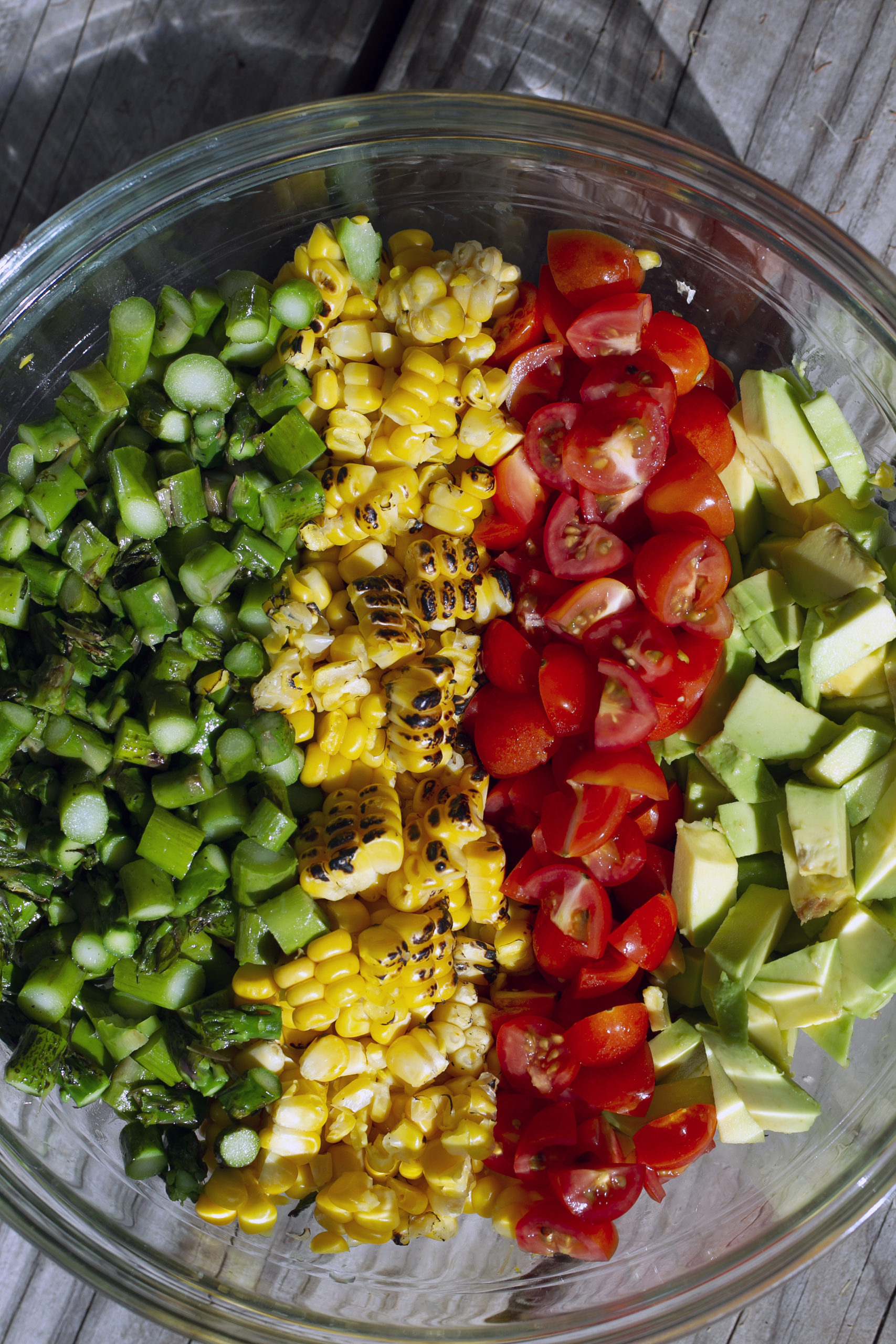 Deconstructed Summer Salad - Hawaiian Volcano Sea Salt